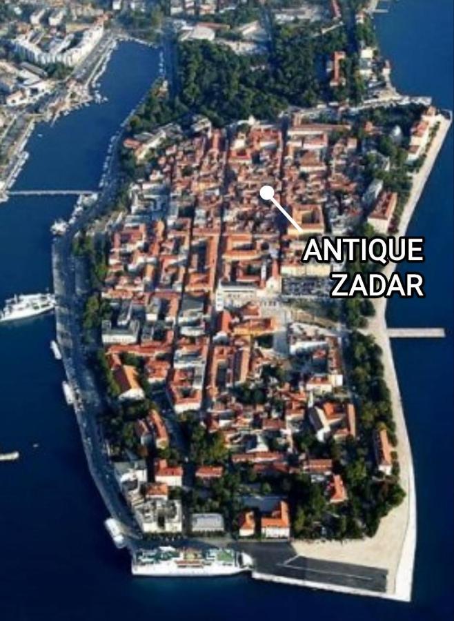 Apartment Antique Zadar - City Center ภายนอก รูปภาพ